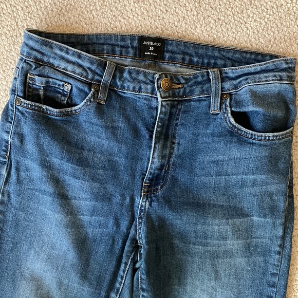 JUST BLACK distressed jeans - Picture 2 of 8